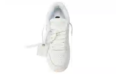 OFF-WHITE Leather Sneakers White Pink
