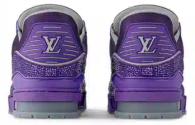 LOUIS VUITTON Trainer Low Purple