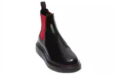 Alexander McQueen Hybrid Chelsea Boots Black