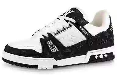 Louis Vuitton Trainer White Black