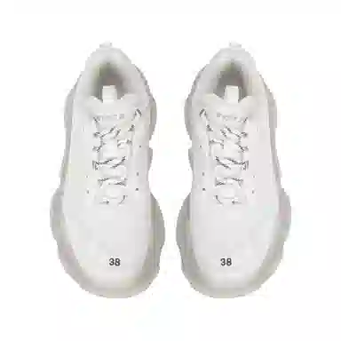 Balenciaga Triple S Clear Sole White