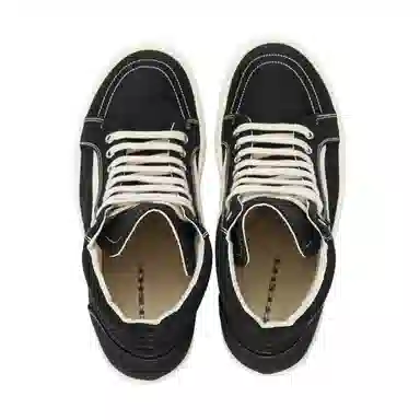 Rick Owens High Top Sneakers Black