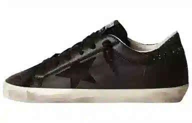 Golden Goose Low Top Sneakers Black Vintage