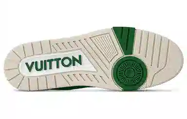 LOUIS VUITTON Trainer White Green