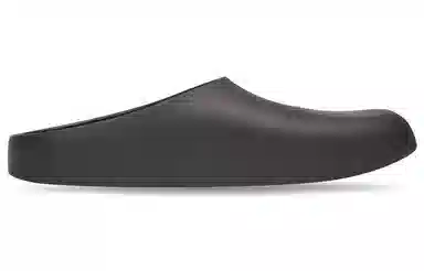 Balenciaga Rubber Clog Sandals Black