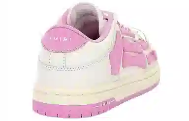 AMIRI Skel-Top Low Pink White