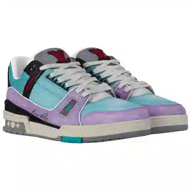 LOUIS VUITTON Trainer Blue Purple