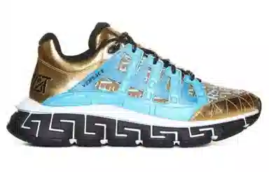 Versace Trigreca Blue Gold