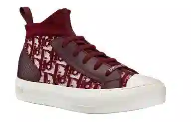 Dior Walk'n'Dior High-Top Canvas Red
