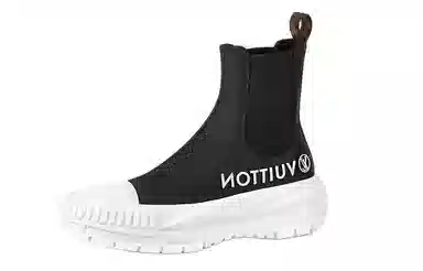 Louis Vuitton Squad High-Top Black White