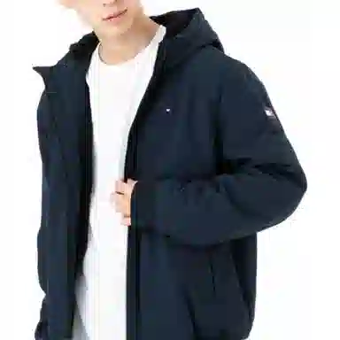Tommy Hilfiger Zip Hoodie Midnight Blue