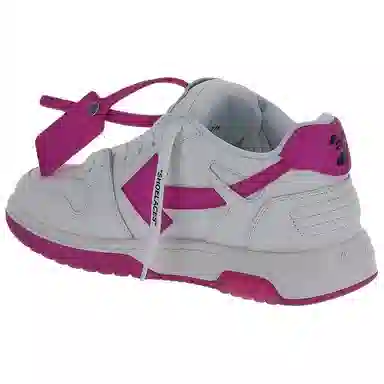 OFF-WHITE Out Of Office White Pink