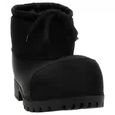 Balenciaga Short Boots Black