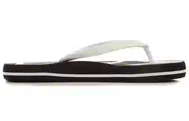 Emporio Armani Flip Flops Black White