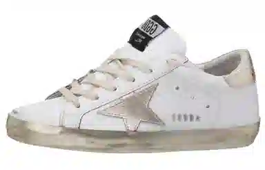 Golden Goose Super-Star White Gold