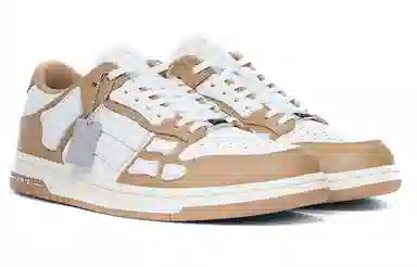 AMIRI Skel-Top Low Brown