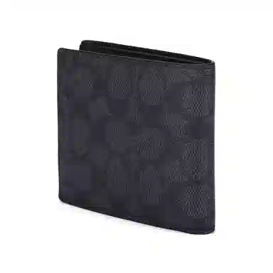 COACH ID Billfold Black