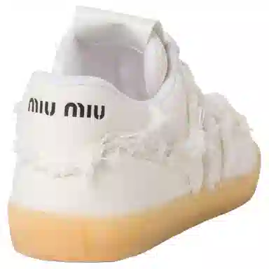 Miu Miu Low-Top Sneakers White