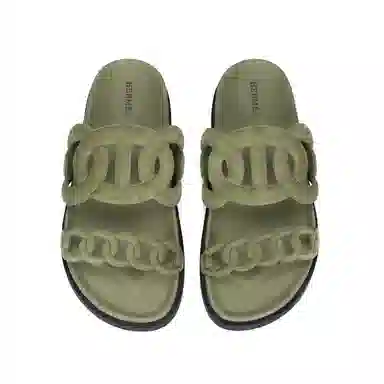 Hermes Extra Slide Green
