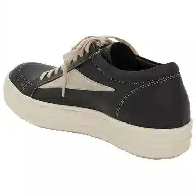 Rick Owens Low-Top Black White