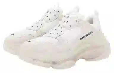 Balenciaga Triple S Clear Sole White