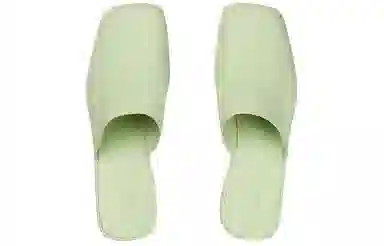 Gucci Green Slingback Clog Sandal