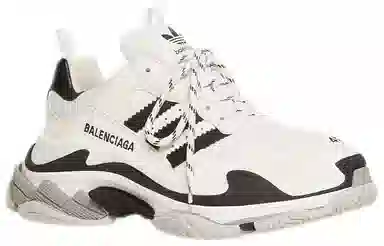 adidas x Balenciaga Triple S White