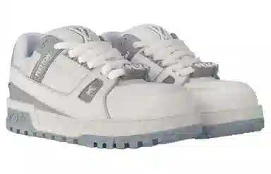 Louis Vuitton Trainer Maxi White Grey