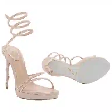 RENE CAOVILLA Margot Nude 12cm