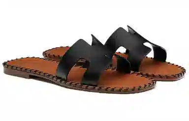 Hermes Oran Black Brown