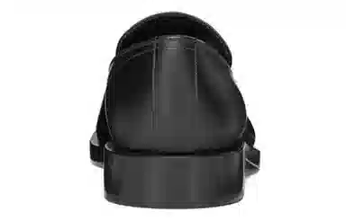 Fendi Leather Loafers Black