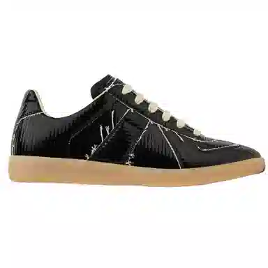Maison Margiela Replica Low Top Sneakers Black