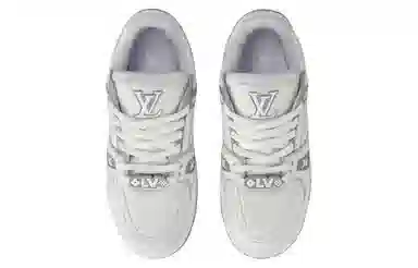 Louis Vuitton Trainer Maxi White Grey
