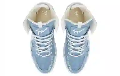 Giuseppe Zanotti GZ Talon Denim Print