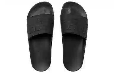 Gucci Rubber Slide Black