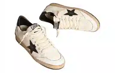 Golden Goose Ball Star White Black