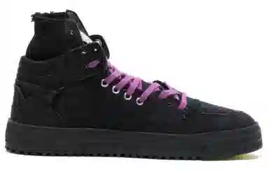 OFF-WHITE Off-Court High Black Purple
