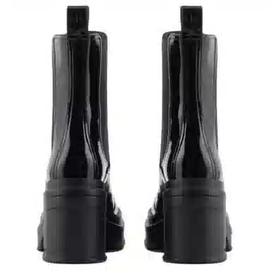 Armani Exchange Chelsea Boots Black