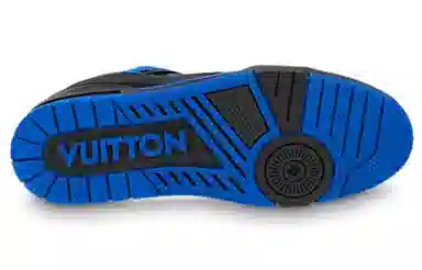Louis Vuitton Trainer Blue Black