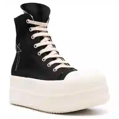 Rick Owens DRKSHDW High Top Sneakers Black