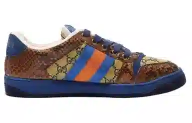 Gucci Low-Top Sneakers Blue Yellow