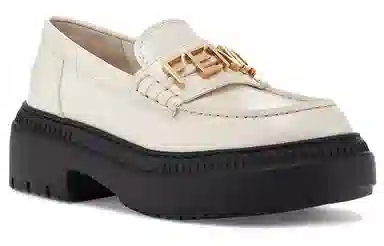 Fendi Fendigraphy Slip-On Thick Sole White