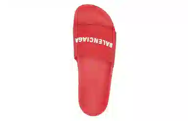 Balenciaga Pool Slide China Red