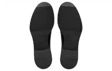 Prada Lace-Up Leather Shoes Black