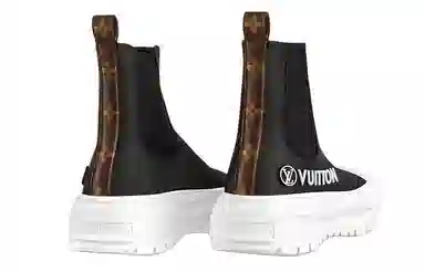 Louis Vuitton Squad High-Top Black White