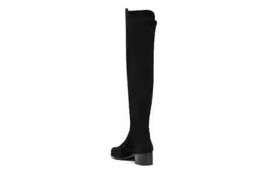 Stuart Weitzman SW Over-the-Knee Leather Suede Boots