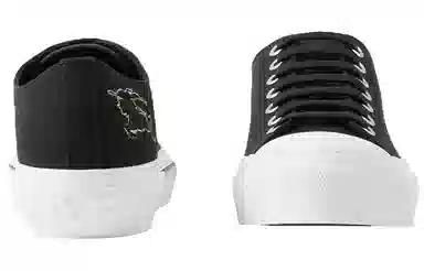 Burberry Low Top Sneakers Black White
