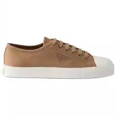 Prada Canvas Low Brown