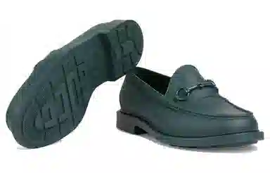 Gucci Rubber Loafer Deep Green