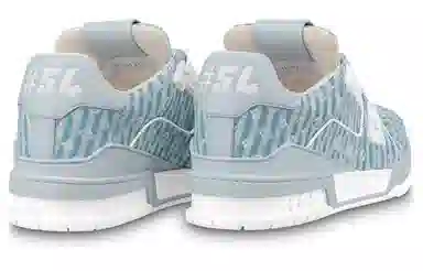 LOUIS VUITTON Trainer Blue White
